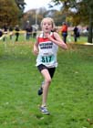 Under-13 girls winner North East Harrier League, Blaydon. Photo: David T. Hewitson/Sports for All Pics
